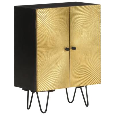 Dressoir 55x30x75 cm massief mangohout