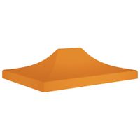 VidaXL Partytentdak 270 g/m² 4x3 m oranje