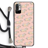 Ponys: Xiaomi Redmi Note 10 5G Transparant Hoesje met koord
