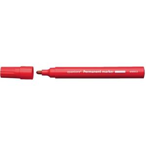 Quantore permanent marker 1-1,5mm rond rood
