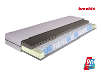 Breckle 7-zones pocketveringmatras Pro Somna (Stevig (H3), 100 x 200 cm)