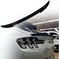Achterspoiler passend voor Ford Mustang Mach-E 2020- 'M4' (Glanzend Zwart ABS) TSFO80
