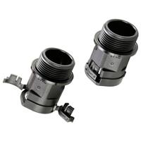 ABB 7TCA292001R1667 EcoGuard PMA Fitting,PA6 repurp.,NW12,M20,IP66,bl BRND-M202 Schroefbevestiging Zwart M16 x 1.5 10 mm Recht 100 stuk(s)
