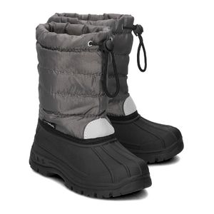 Playshoes snowboots koord uni grijs Maat