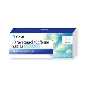 Paracetamol coffeine 500/50mg