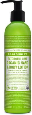 Dr. Bronner's Melk Patchouli Lime Organic Body Lotion 240ml Dr. Bronner's Melk Patchouli Lime Organic Body Lotion 240ml