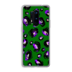 Green Cheetah: OnePlus 8 Pro Transparant Hoesje