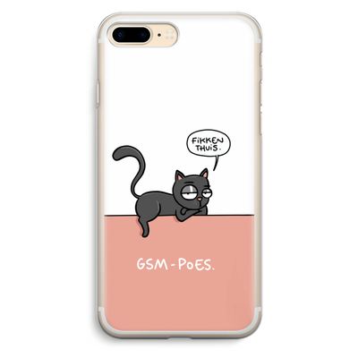 GSM poes: iPhone 7 Plus Transparant Hoesje