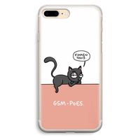 GSM poes: iPhone 7 Plus Transparant Hoesje