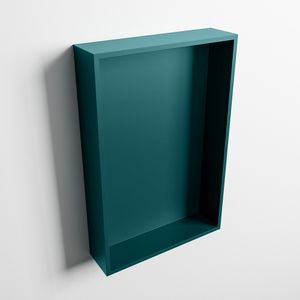 MONDIAZ EASY Nis 44,5x29,5cm in solid surface kleur Smag | Smag. 1 vak geschikt voor in- of opbouw