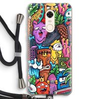 Vexx Mixtape: Xiaomi Redmi 5 Transparant Hoesje met koord
