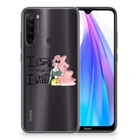 Xiaomi Redmi Note 8T Telefoonhoesje met Naam i Can - thumbnail