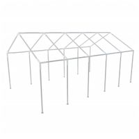 vidaXL Frame voor partytent 10x5 m staal - thumbnail
