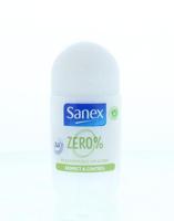 Sanex Deodorant roll-on zero % respect & control 50 Milliliter
