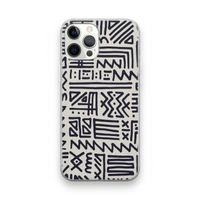 Marrakech print: iPhone 12 Pro Transparant Hoesje