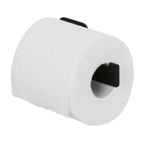Tiger Colar Toiletrolhouder - zonder klep - L-vorm - zelfklevend - zwart 1313930746