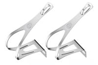 VP Simple Steel Toe Clips - Zilver