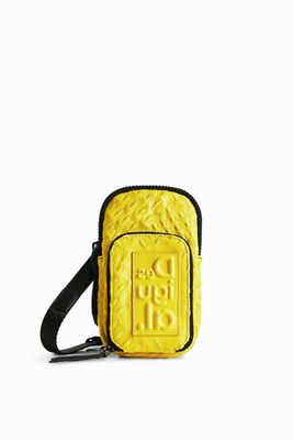 Telefoontasje met geometrische vormen - YELLOW - U
