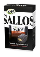 Katja Katja Sallos Extreme Harde Salmiak Drop 100 Gram ( rood) - thumbnail