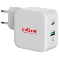 ROLINE 19.11.1041 oplader voor mobiele apparatuur Universeel Wit AC Snel opladen Binnen - thumbnail