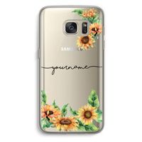 Zonnebloemen: Samsung Galaxy S7 Transparant Hoesje Zonnebloemen: Samsung Galaxy S7 Transparant Hoesje