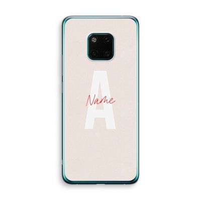 Strawberry Milkshake: Huawei Mate 20 Pro Transparant Hoesje