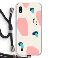 Monday Surprise: Samsung Galaxy A10 Transparant Hoesje met koord Monday Surprise: Samsung Galaxy A10 Transparant Hoesje met koord