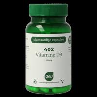 AOV 402 Vitamine D3 25mcg 60 Vegetarische capsules