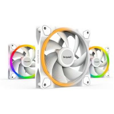 Be quiet! LIGHT WINGS White 120mm PWM Triple-Pack