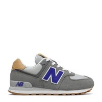 New Balance 574 sneakers grijs/blauw/bruin - thumbnail