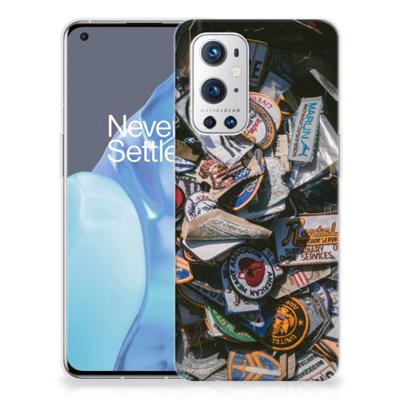 OnePlus 9 Pro | Siliconen hoesje | met foto Badges