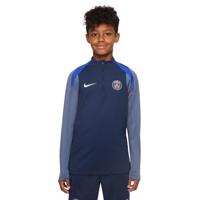 Nike Paris Saint-Germain Strike Trainingstrui 1/4-Zip 2025-2026 Kids Donkerblauw Blauw Wit