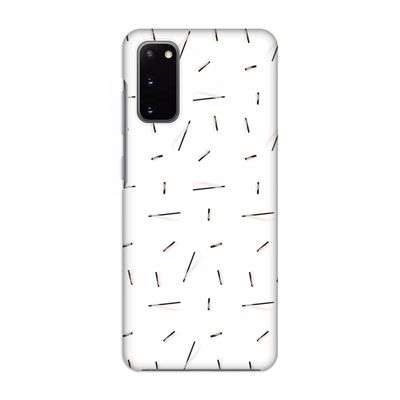 Hipster stripes: Volledig geprint Samsung Galaxy S20 Hoesje