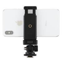 PULUZ 1/4 inch schroefdraad koude schoen statief montage adapter met telefoon klem