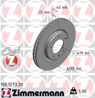 Remschijf Coat Z 150127320