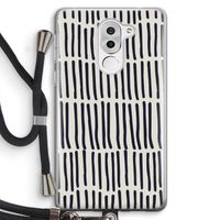 Moroccan stripes: Honor 6X Transparant Hoesje met koord