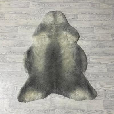 IJslander schapenvacht grijs wit 110x70cm M