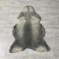 IJslander schapenvacht grijs wit 110x70cm M