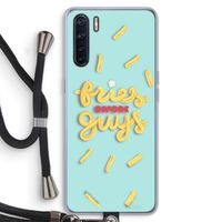 Always fries: Oppo A91 Transparant Hoesje met koord