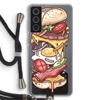 Diet Coke Please: Samsung Galaxy S21 FE Transparant Hoesje met koord