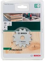 Bosch Accessories Precision 2609256C82 Cirkelzaagblad 65 x 15 mm Aantal tanden: 12 1 stuk(s) - thumbnail