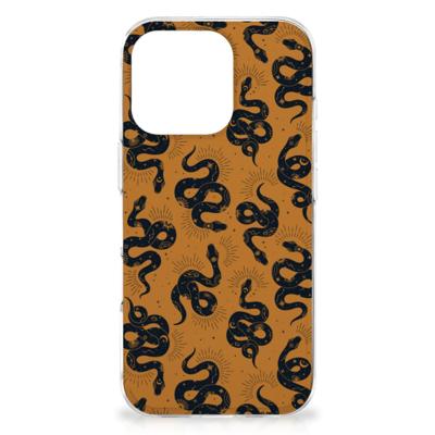 TPU Hoesje voor iPhone 16 Pro Snakes TPU Hoesje voor iPhone 16 Pro Snakes
