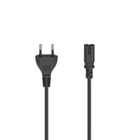 Hama Stroomsnoer euro plug 1.5 meter Kabel Zwart - thumbnail