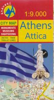 Stadsplattegrond Athene | Anavasi - thumbnail