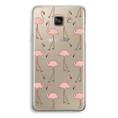 Anything Flamingoes: Samsung Galaxy A5 (2016) Transparant Hoesje