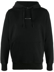 1017 ALYX 9SM sweat à capuche à logo imprimé - Noir