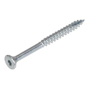 Ivana spaanplaatschroeven - platverzonken kop - 4,5x70/42 mm - verzinkt - Torx T20