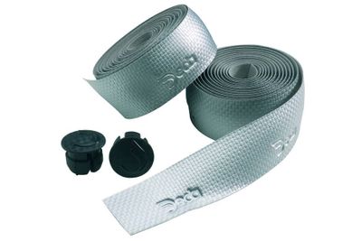 Deda Carbon Synthetisch Leren Stuurlint - Zilver Deda Carbon Synthetisch Leren Stuurlint - Zilver