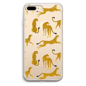 Luipaard: iPhone 7 Plus Transparant Hoesje