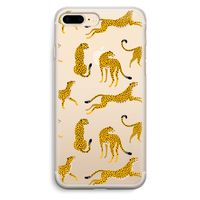 Luipaard: iPhone 7 Plus Transparant Hoesje
